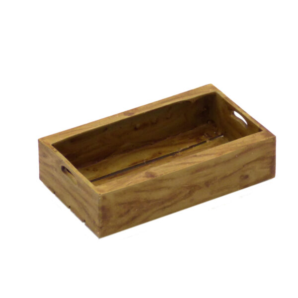 Painted model wooden fish box