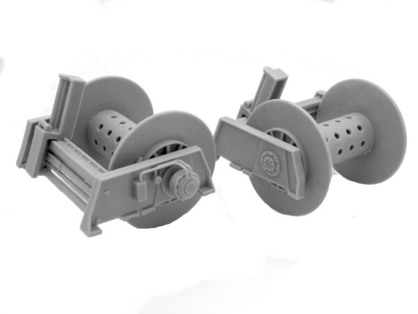 Model Rope Reel JJJ of Thyborøn Used on Boy Andrew