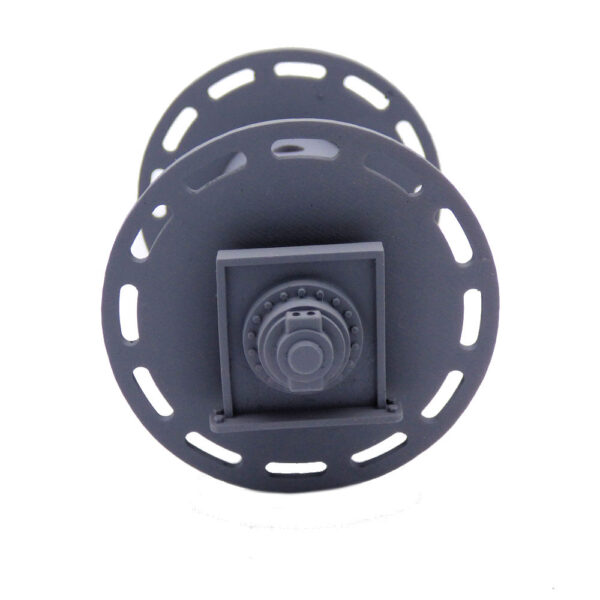 3D printed Gantry Net Drum for model boat