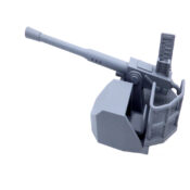 3D printed model Bofors gun