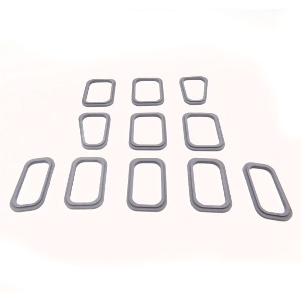 Set of 3D printed wheelhouse windows for model boat